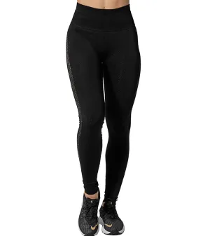 925Fit Gold Digger Reversible Yoga Leggings