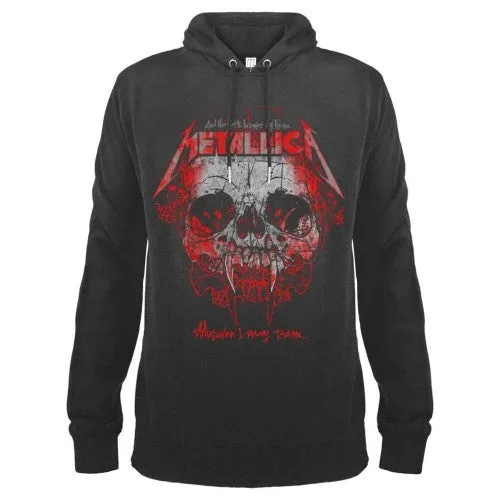 Amplified Unisex Adult Wherever I May Roam Metallica Hoodie