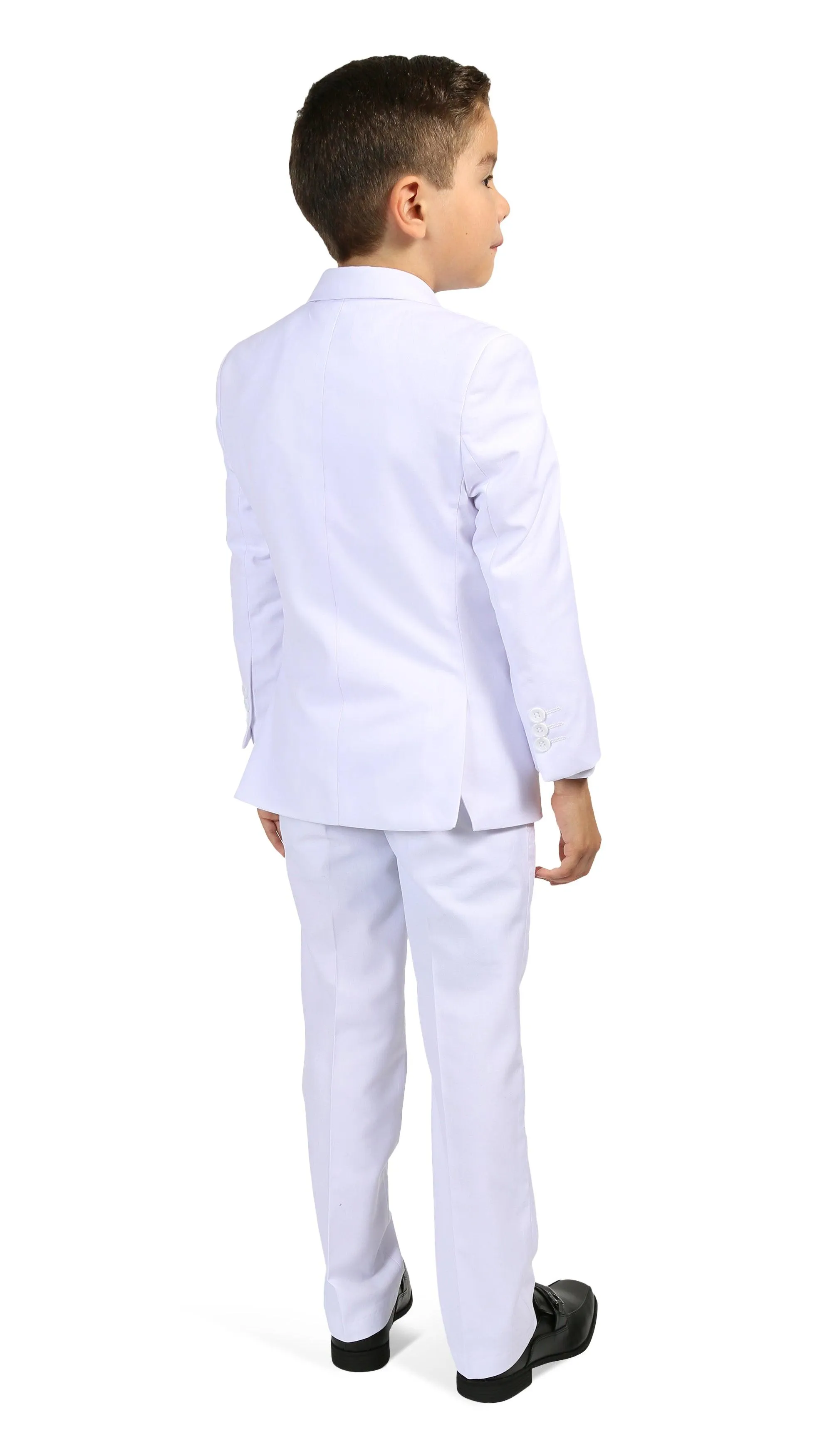 Ferrecci Boys JAX JR 5pc Suit Set White