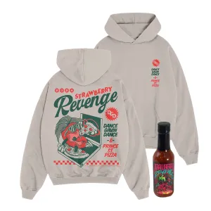Strawberry Revenge - Cement Pullover   Hot Sauce