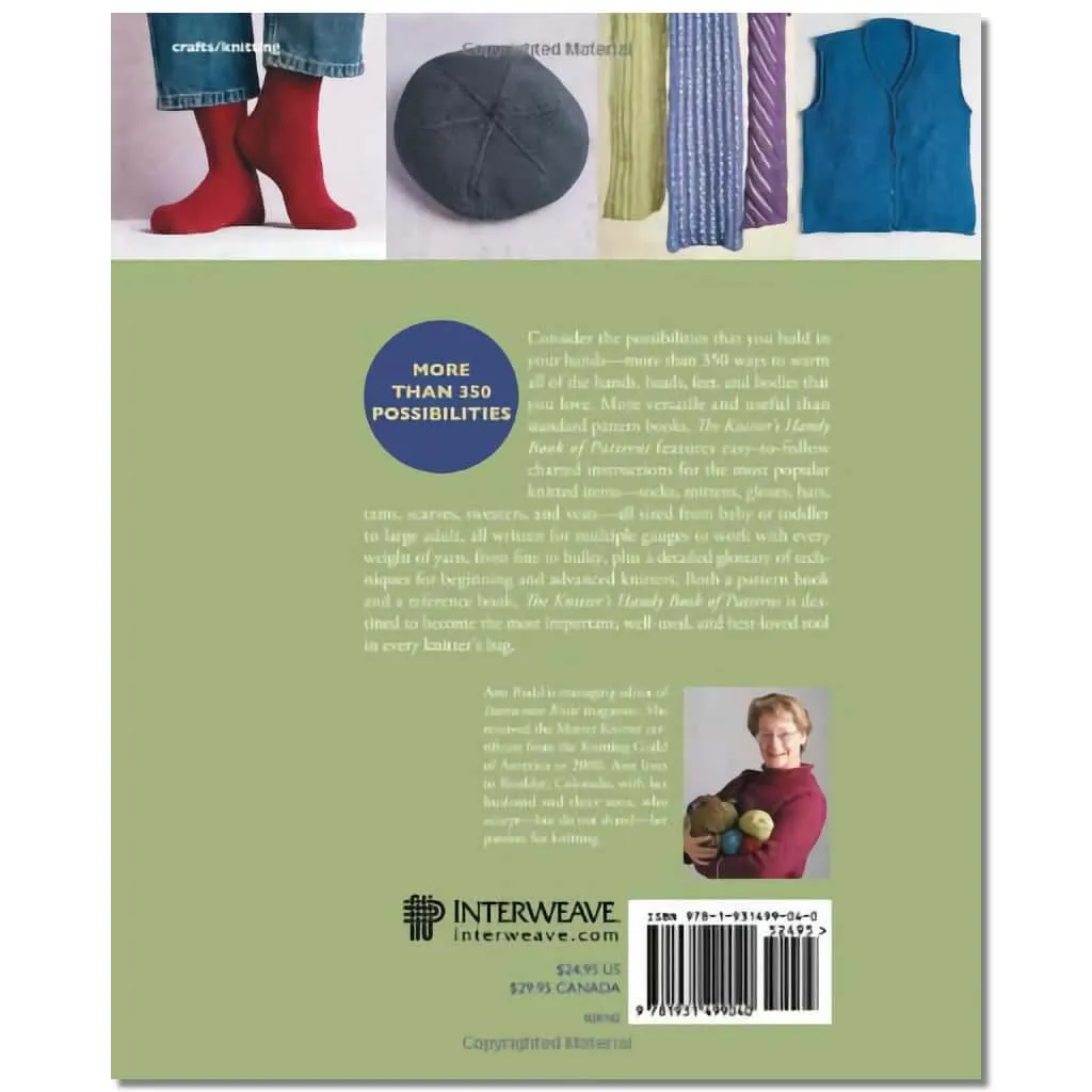 The Knitter's Handy Book of Patterns by Ann Budd